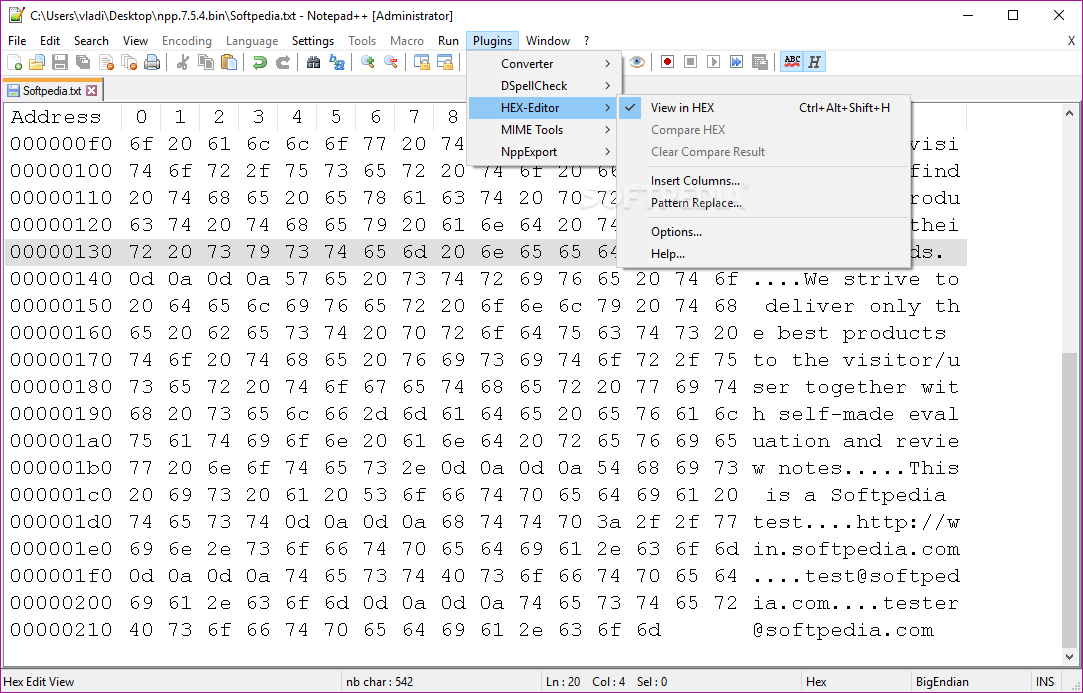 notepad++ hex editor mode notepad++ hex editor mode