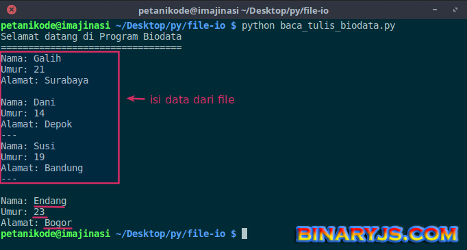 Cara Membaca dan Menulis File dengan Python